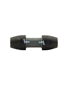 Airnet straight pipe connector 02 - 20 mm