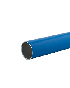 Airnet aluminium blue pipe 00 - 80 mm x 5,70 meter