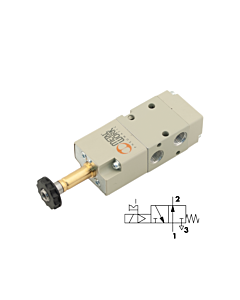 Metal Work 3/2 valve SOV 23 SOS NO