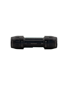 Transair straight pipe connector 6606 - 16,5 mm